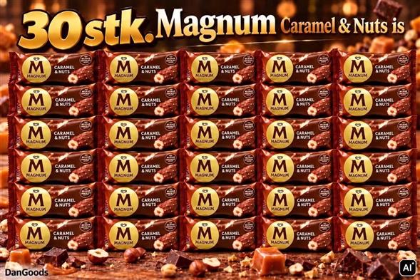Magnum Caramel nuts
