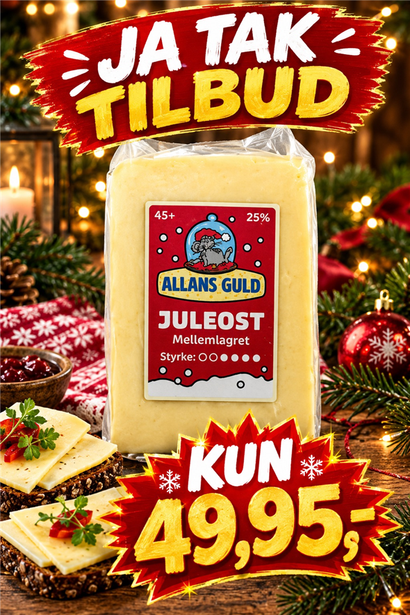 Allans Guld Juleost