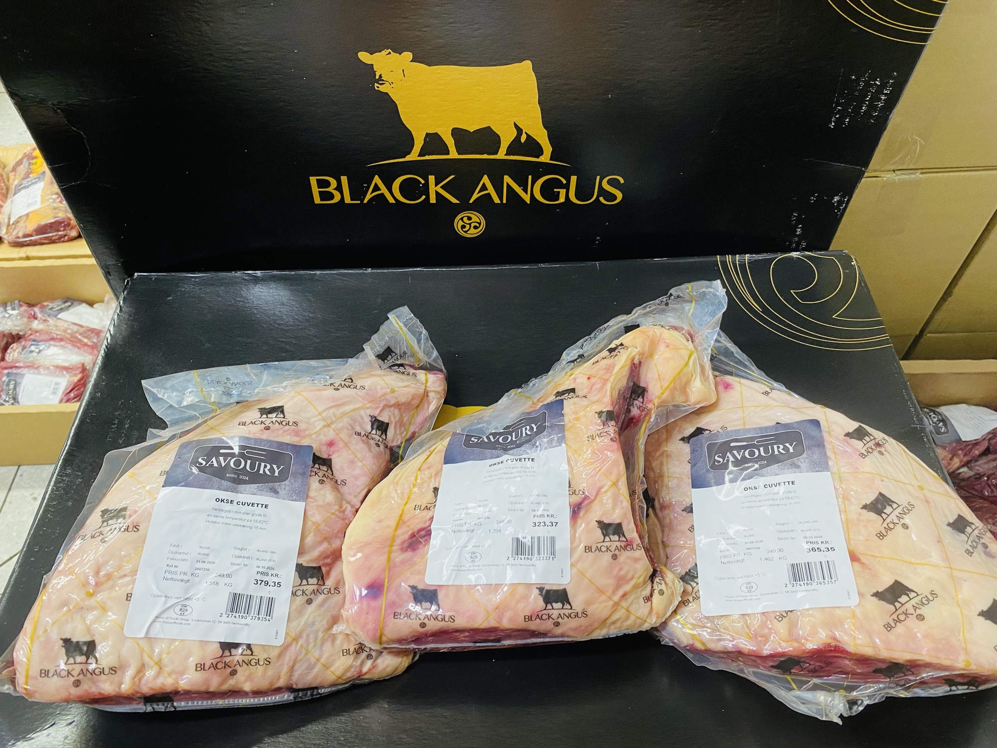 Okse Cuvette Black Angus