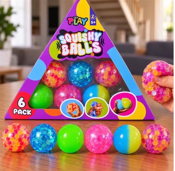 Squishy Balls 6-pak
