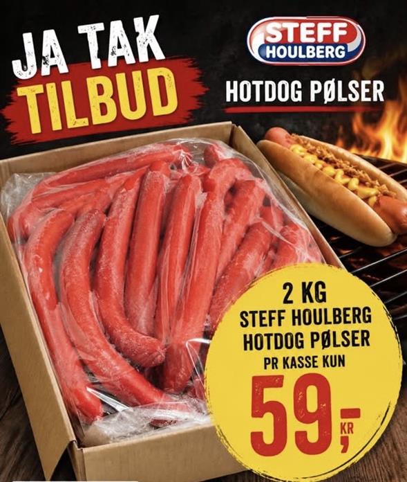 TULIP Røde hotdog pølser