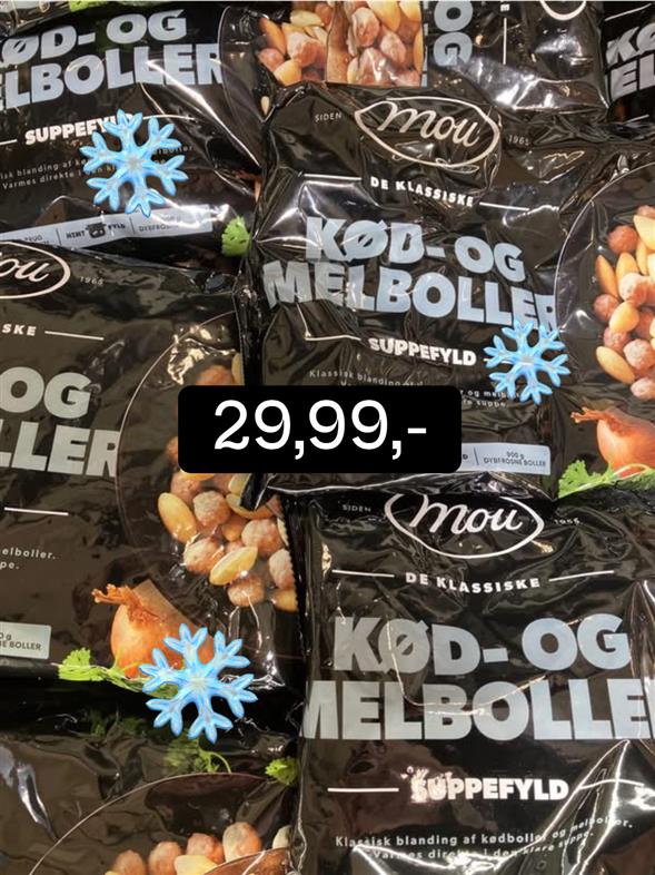 Mou Kød og melboller